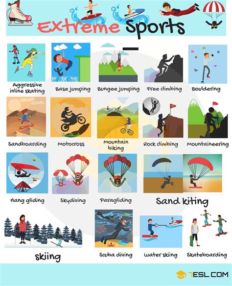 list of extreme sports.
